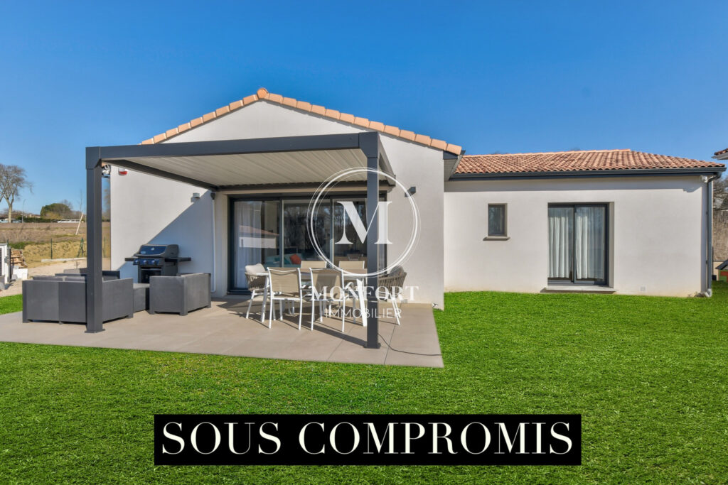 Maison T4 plain-pied à Rouffiac, confort et modernité