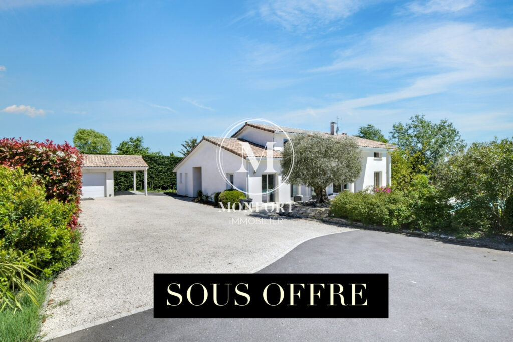 Villa signature en coeur de verdure