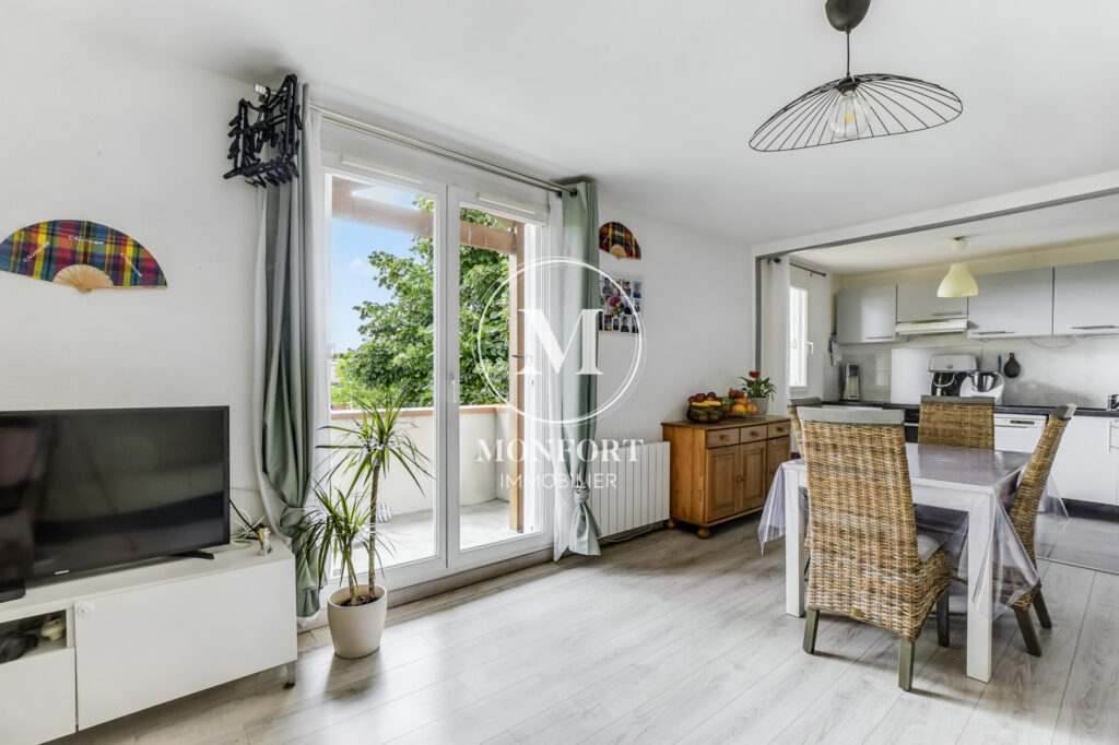 Appartement T2 de 50m2 dans résidence sécurisée avec piscine