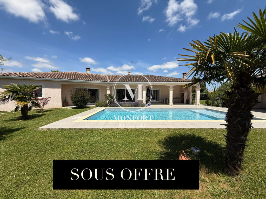 Villa T5 plain pied 205 m2