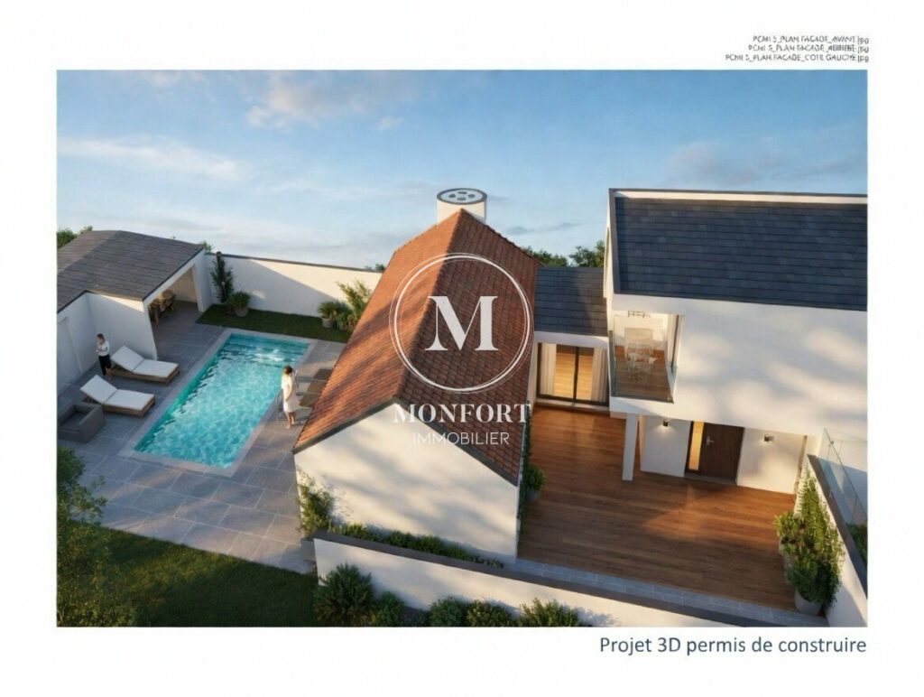 Projet maison 125 m2 avec piscine   Toulouse Est – Argoulet