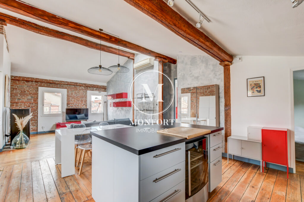 Location meublée T3 de Charme au Quartier des Chalets, Toulo