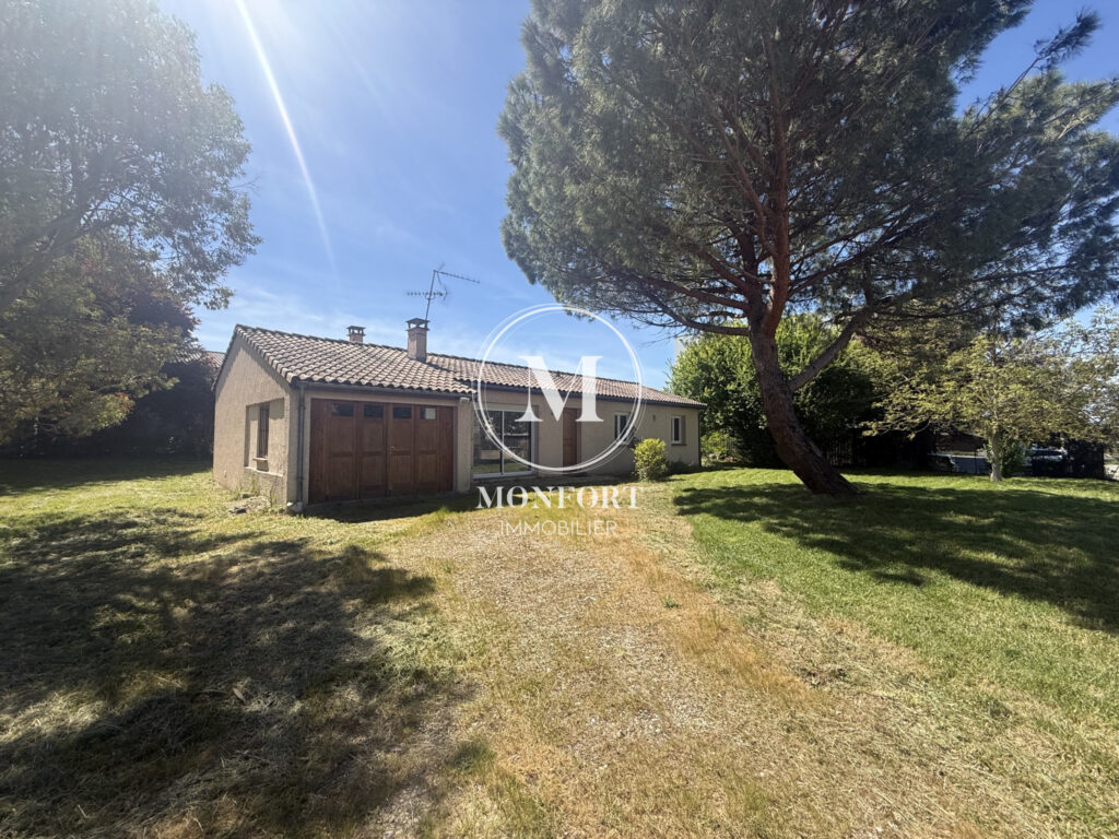Maison + terrain constructible : énorme potentiel !