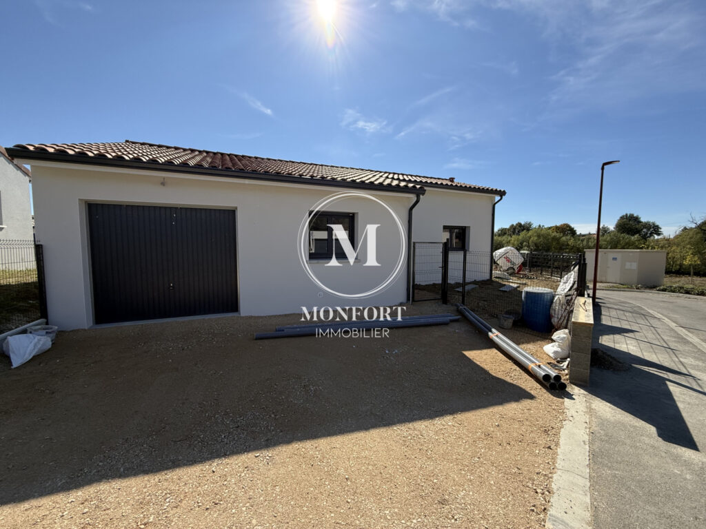 Villeneuve-lès-Bouloc – Maison T4 de plain-pied de 2024, DPE